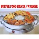 New 1200W Deluxe Rotating Carousel Stainless Steel Buffet Food Warmer Server 