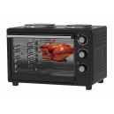 New 35LTR Rotisserie  Convection Electric Benchtop Fan Oven + Twin Hotplate